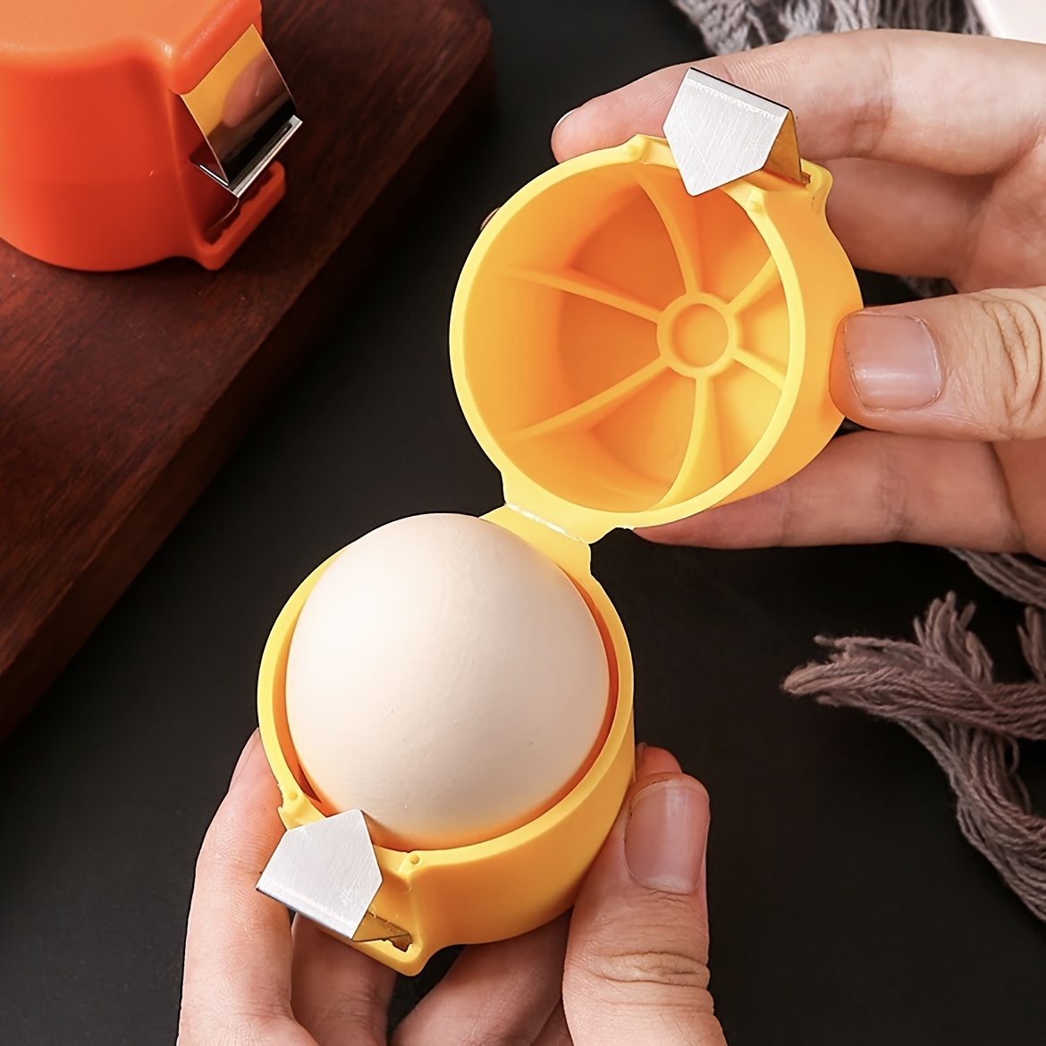 Kitchen Baking Essentials - 3pcs/1pc Stainless Steel Eggshell Separator -