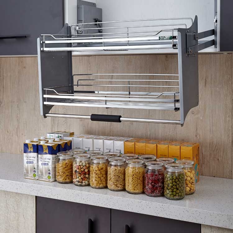 Kitchen Up - Kitchenware Kitchen Cabinet Lifting Storage Flat