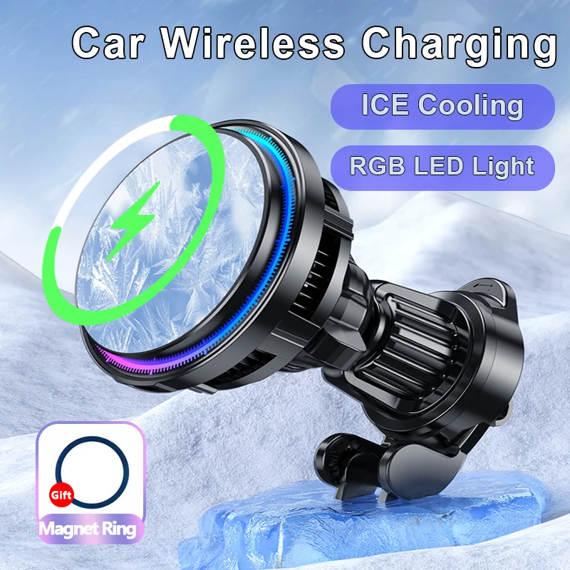 Cooling Rack Wire - ice Cooling Magnetic Wireless Car Charger