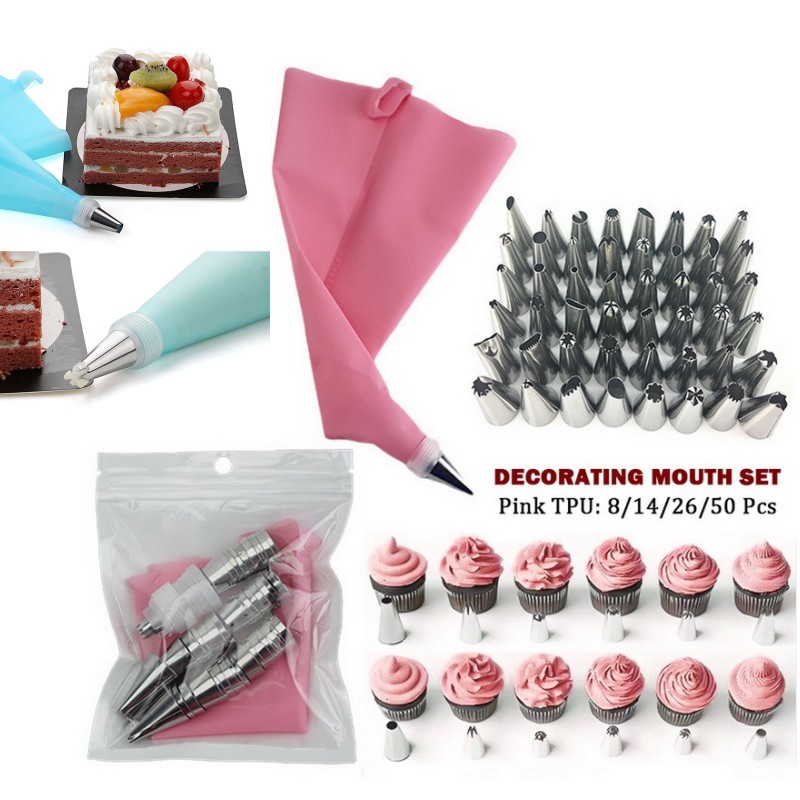 Kitchen And Baking Equipment - Multifunctional Cake Decorating Tools Silicone Pastry
