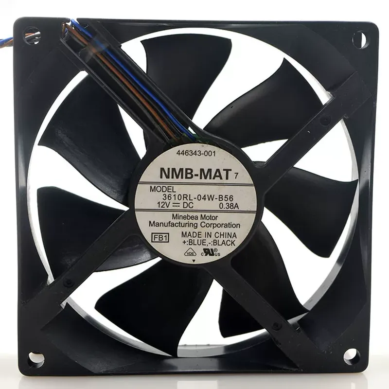 NMB-MAT 3610RL-04W-B56 9CM 12V - Cooling Rack Wire 评论和价格