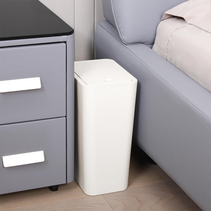 Bathroom Trash Can with Lid,Sl - Kitchen Up 评论和价格