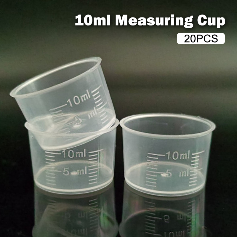 20 Pack 10ml Graduated Measuri - Kitchen Baking Essentials 评论和价格