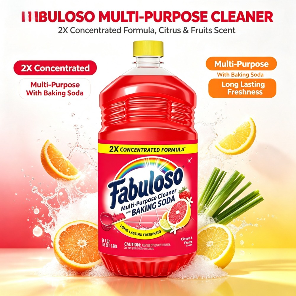 2X Concentrated Multi‑Purpose  - Kitchen Cleaner Baking Soda 评论和价格