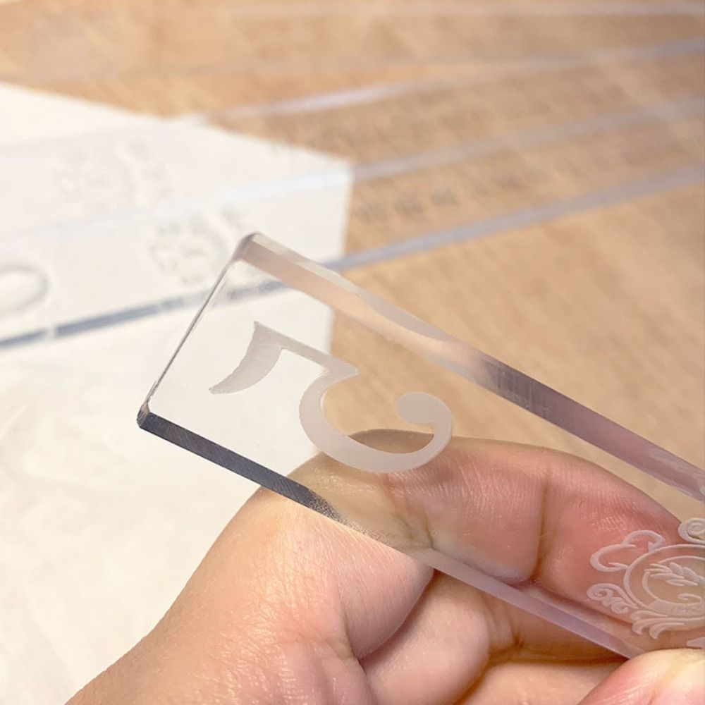 Acrylic Balance Ruler For Bisc - Fondant Smoother Set 评论和价格