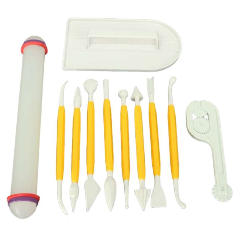 11pcs/set Baking Tools Cake Ho - Fondant Smoother Set 评论和价格