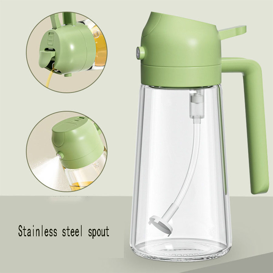 2in1 500ml Glass Oil Sprayer O - Kitchen Bank 评论和价格