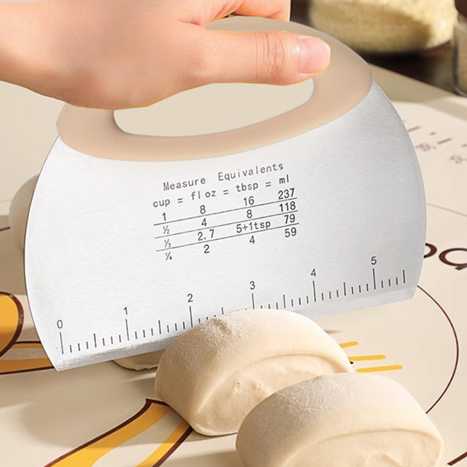 Kitchen Dough Scraper Stainles - Bench Scraper Dough 评论和价格
