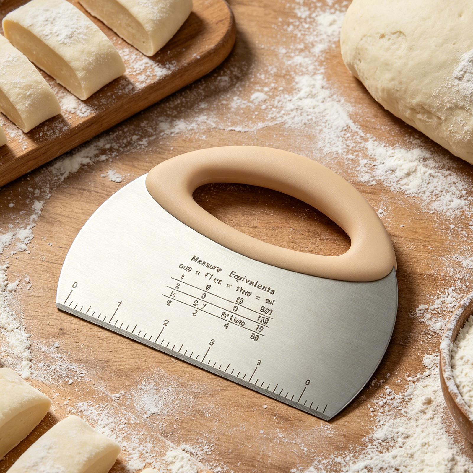 Kitchen Dough Scraper Stainles - Bench Scraper Dough 评论和价格