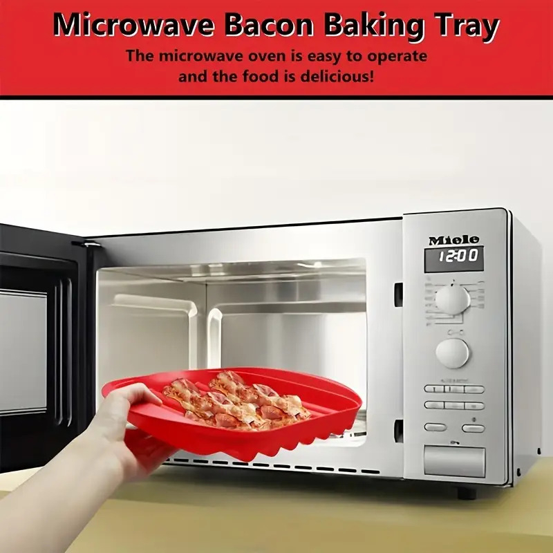 Microwave Bacon Maker Cooker T - Kitchen Baking Mess 评论和价格