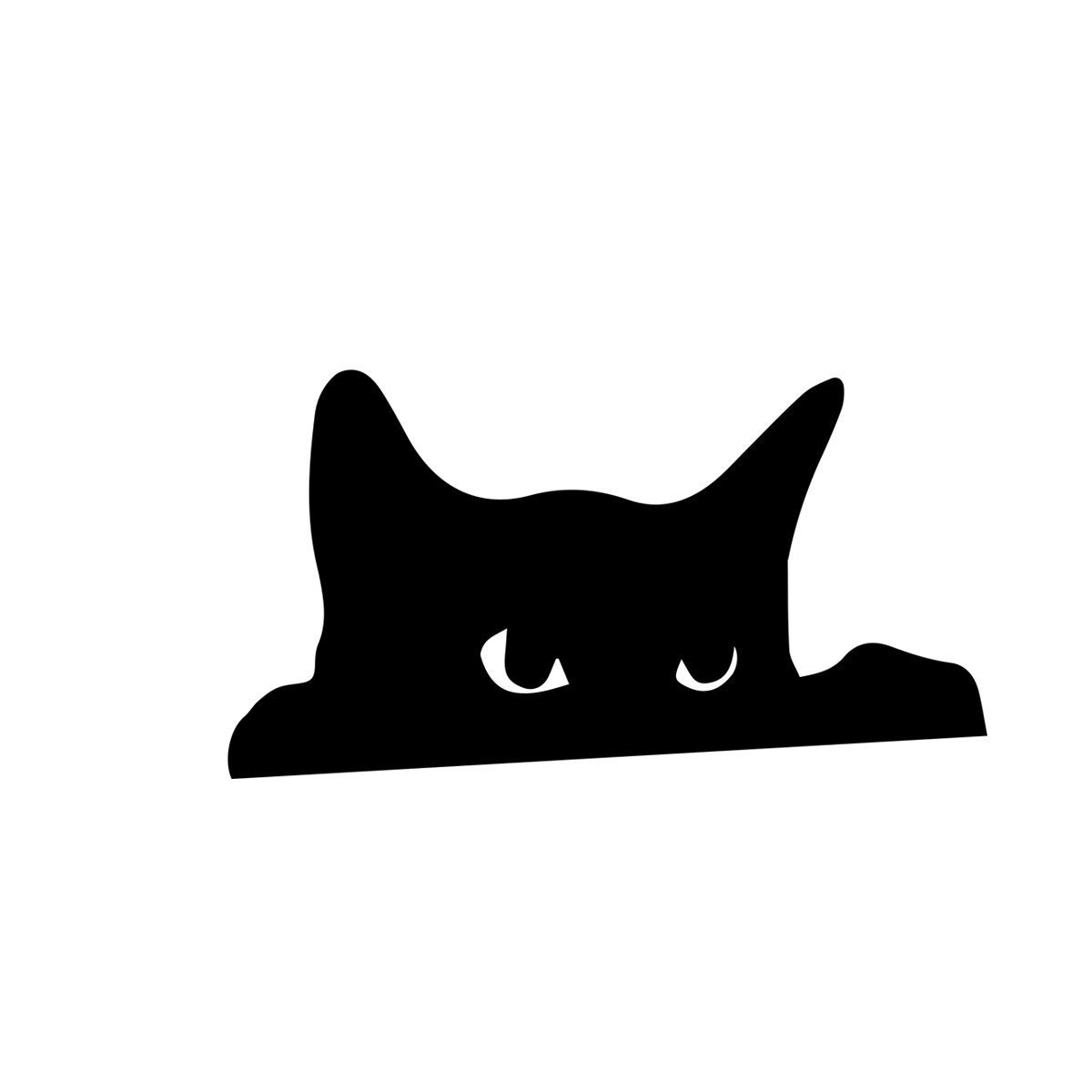 1 Pc Cat Looking Up Door Toppe - Kitchen Up 评论和价格