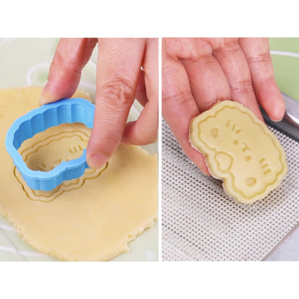 Cookie Mold Stamp Cartoon Saus - Baking Kitchen Diy 评论和价格