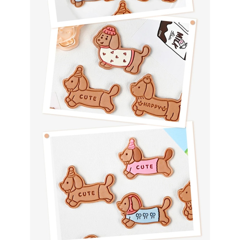 Cookie Mold Stamp Cartoon Saus - Baking Kitchen Diy 评论和价格