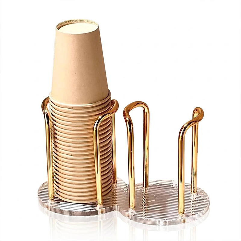 Two Slots Cup Dispenser Holder - Kitchen Up 评论和价格