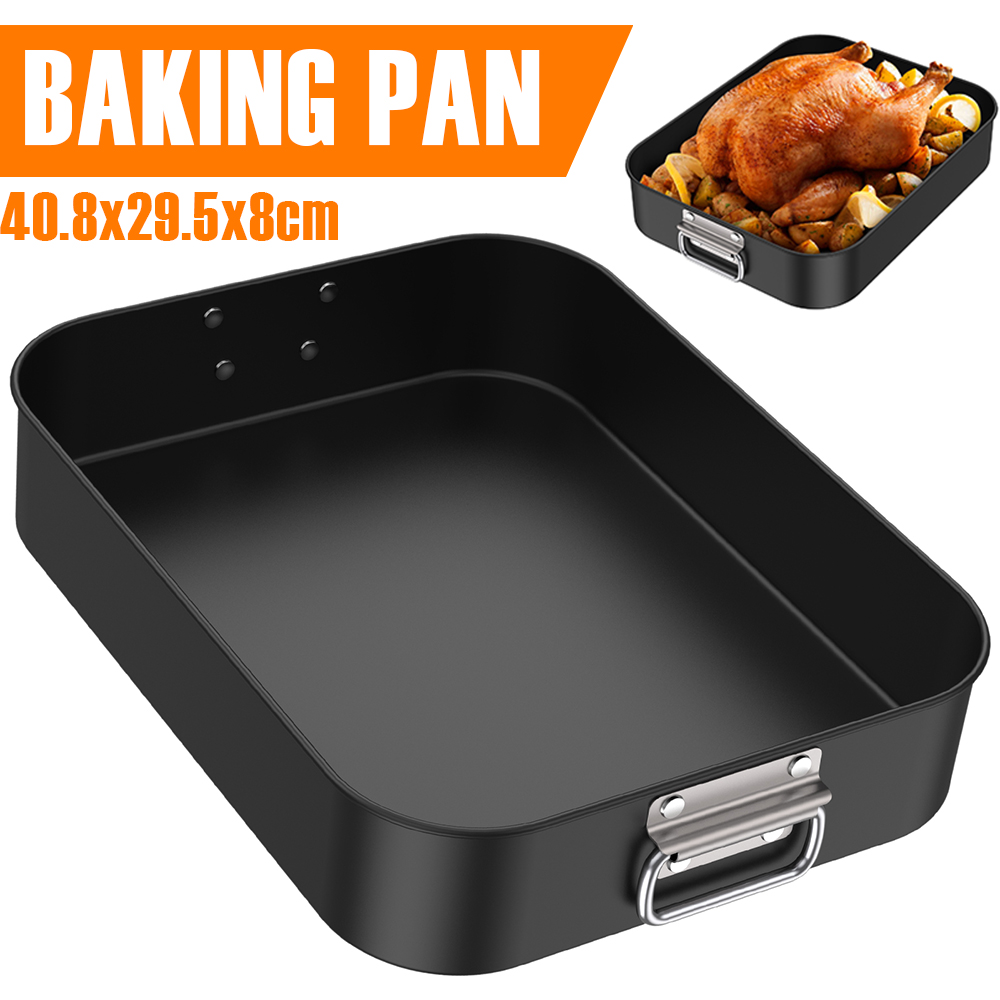 Deep Baking Pan Rectangle Carb - Kitchen Oven Baking Pans 评论和价格