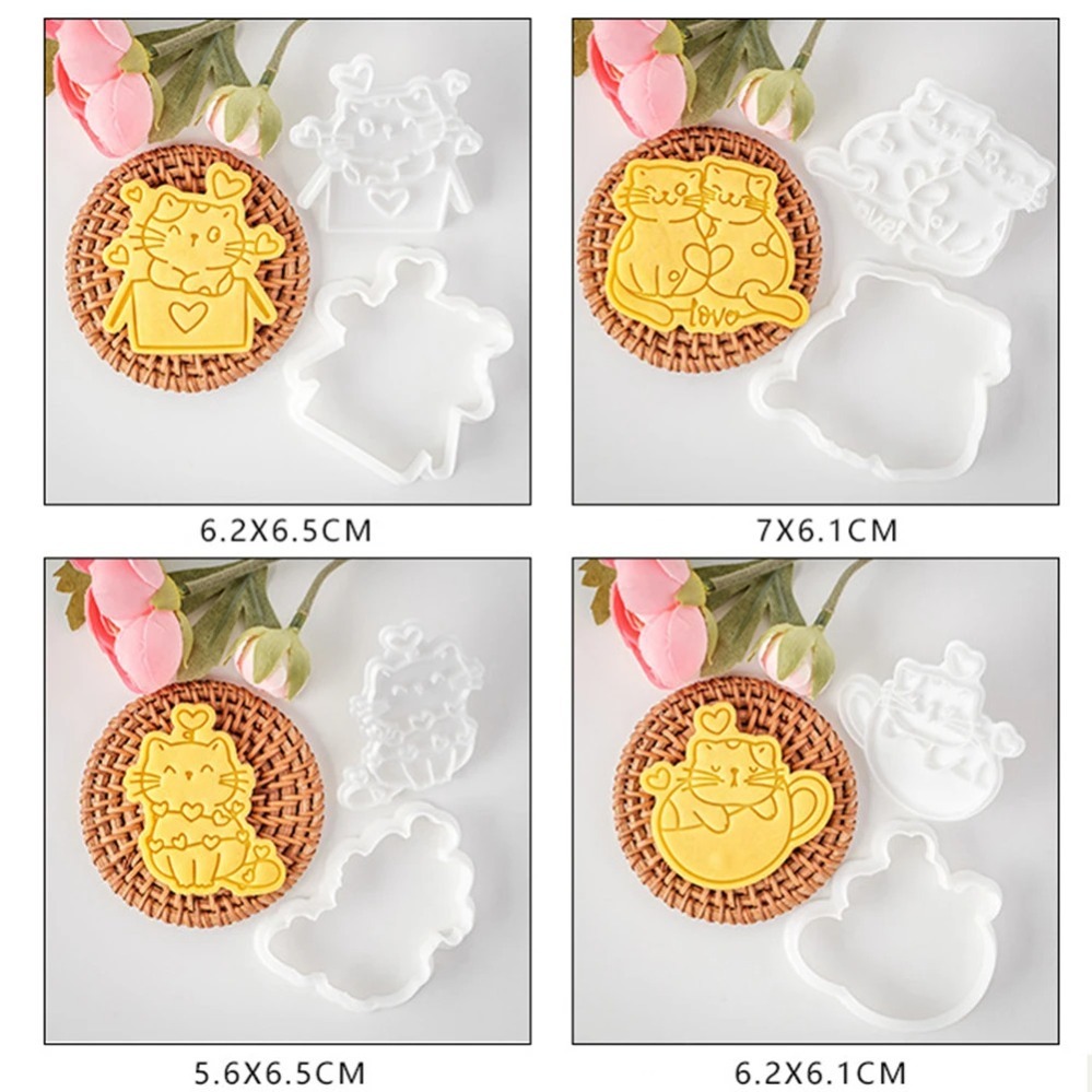 Valentine's Day Cookie Cutters - Baking Kitchen Diy 评论和价格