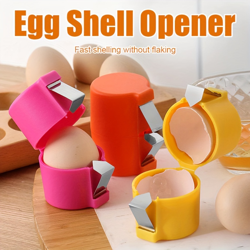 3pcs/1pc Stainless Steel Eggsh - Kitchen Baking Essentials 评论和价格
