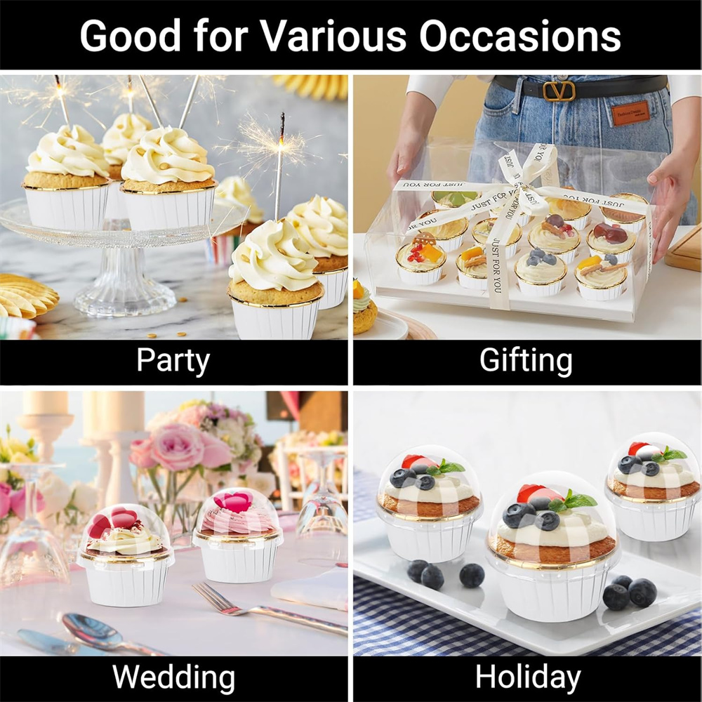 50 pcs Muffins Cup Paper Cupca - Baking Kitchen Diy 评论和价格
