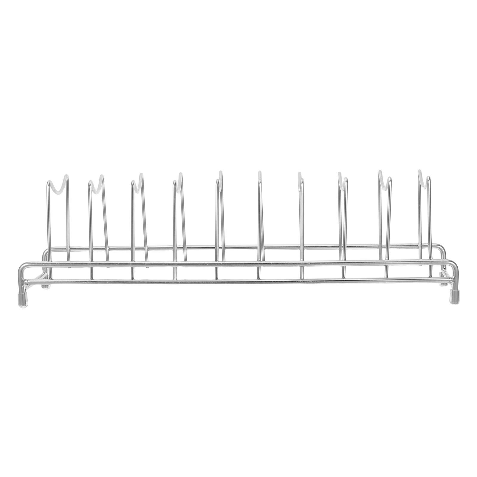 Stainless Steel 9 Section Pot  - Kitchen Cabinet Baking Organizer 评论和价格