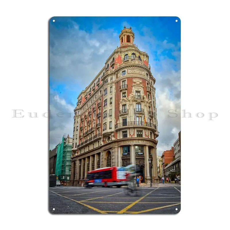 Bank Of Valencia Metal Plaque  - Kitchen Bank 评论和价格