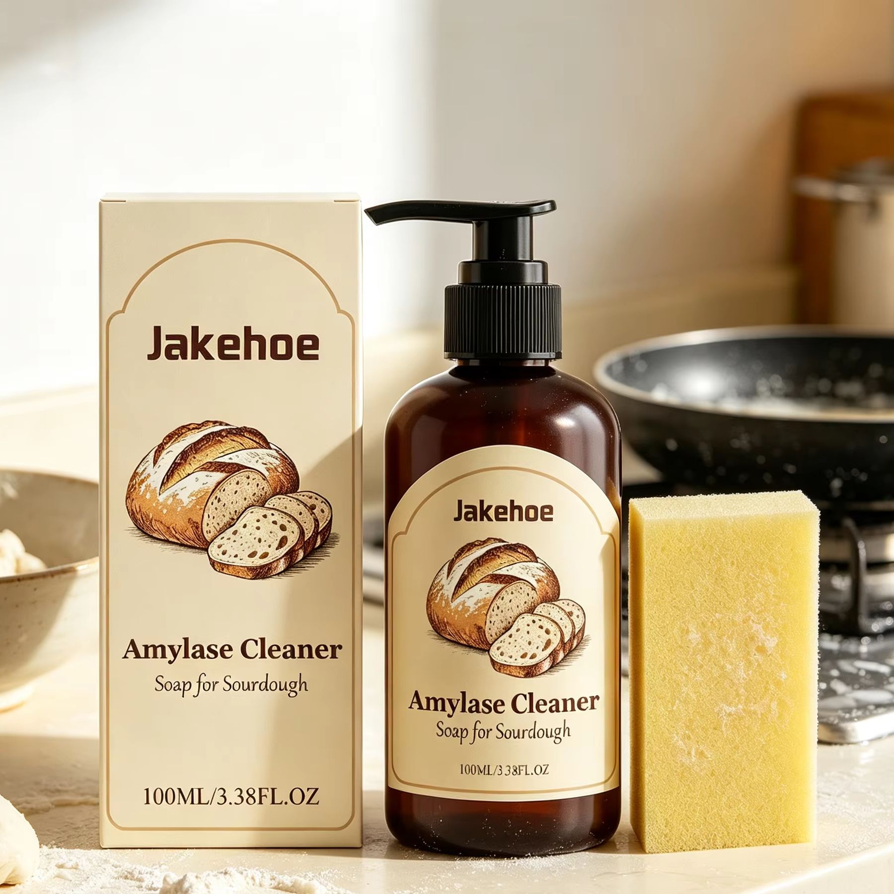 Jakehoe Amylase Cleaner Soap S - Kitchen Baking Mess 评论和价格