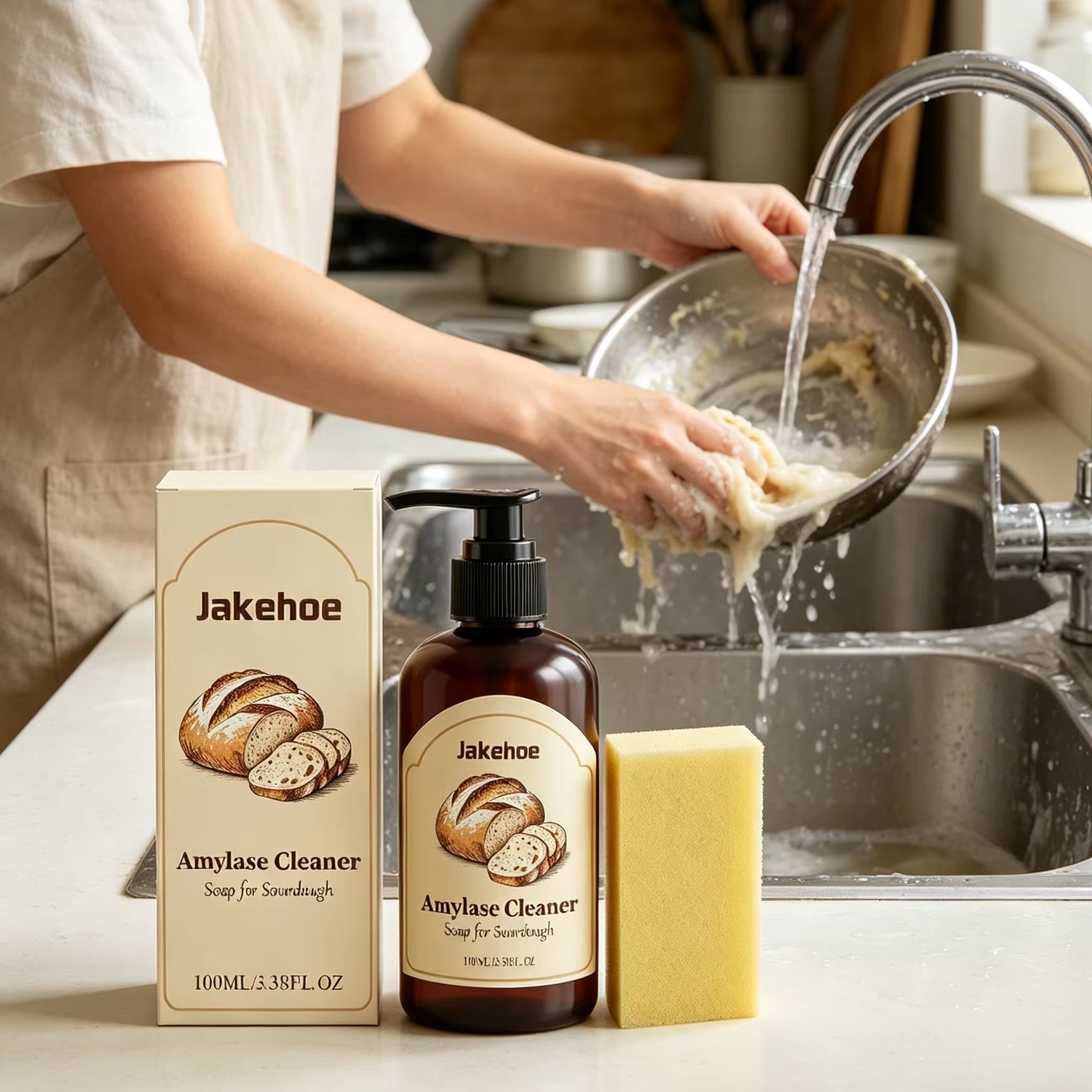 Jakehoe Amylase Cleaner Soap S - Kitchen Baking Mess 评论和价格