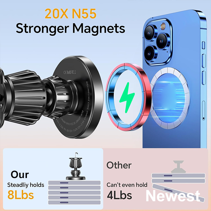 UYUXIO 15W Fast Charging Magne - Cooling Rack Wire 评论和价格