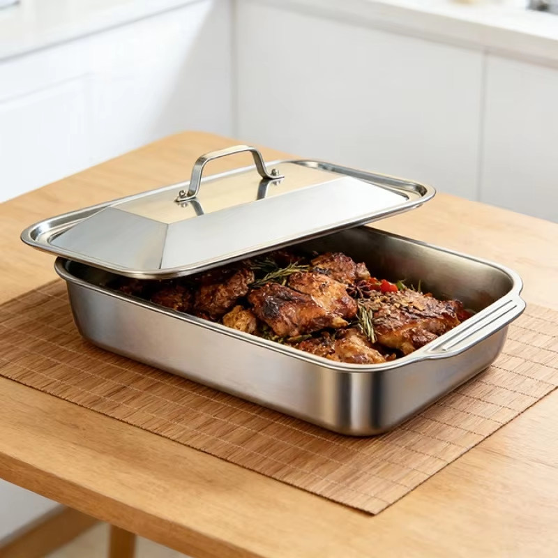 Stainless Steel Deep Baking Pa - Kitchen Oven Baking Pans 评论和价格