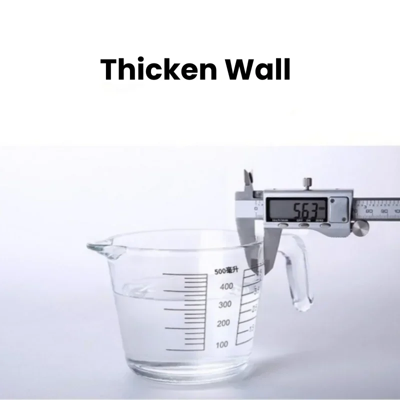 2/4 Cup Glass Measuring Cup Fo - Kitchen Baking Essentials 评论和价格