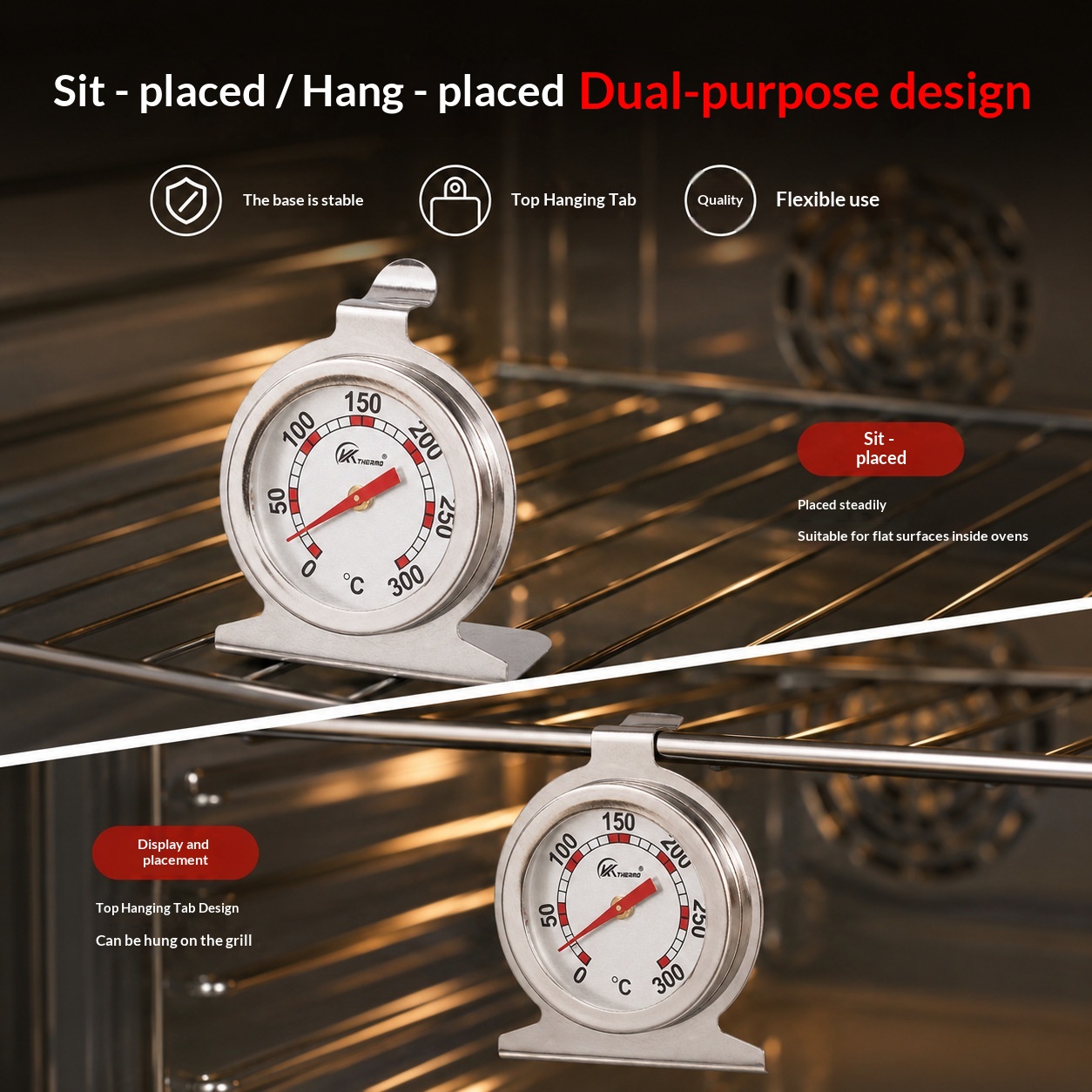 Kitchen Oven Thermometer Food  - Kitchen Up 评论和价格