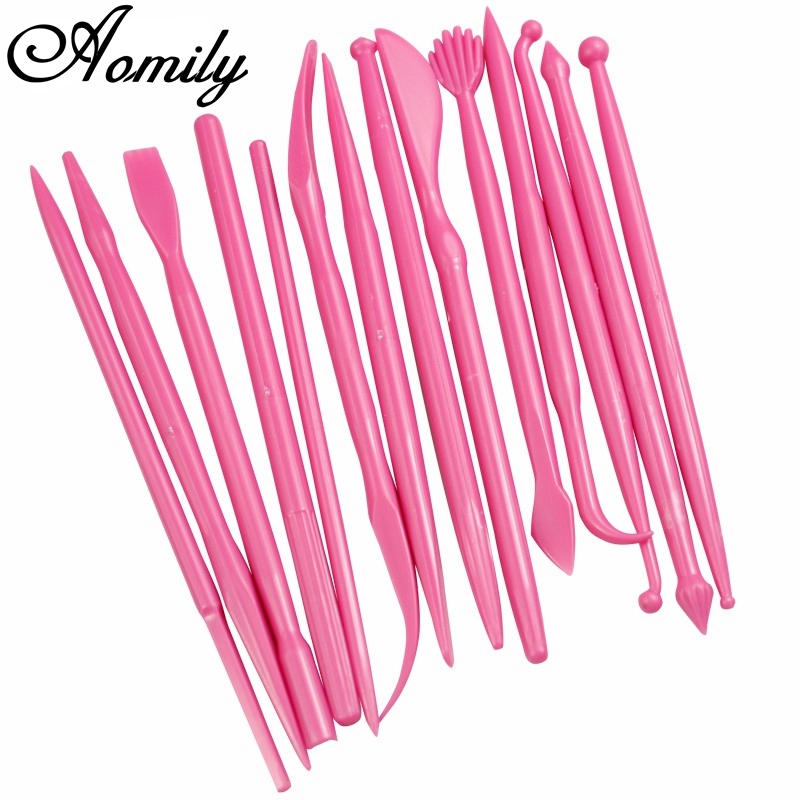 Aomily 14pcs/Set Sculpture Sug - Fondant Smoother Set 评论和价格