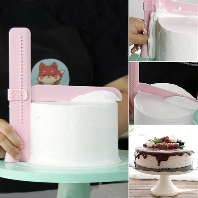 DIY Adjustable Screed Cake Scr - Fondant Smoother Set 评论和价格