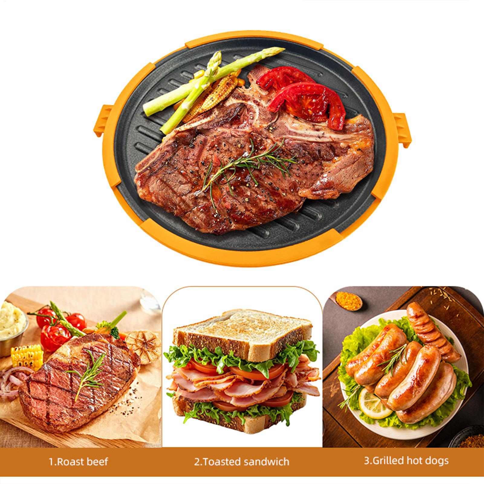 Microwave Grill Pan Quick-Heat - Kitchen Oven Baking Pans 评论和价格