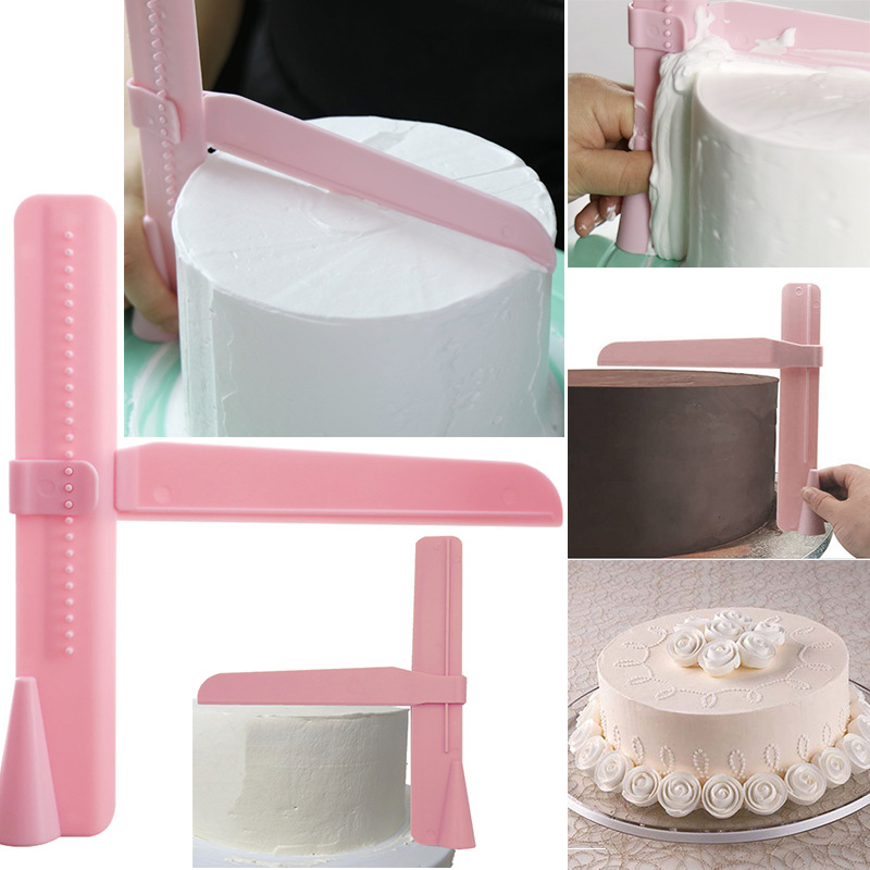 Cake Scraper Smoother Adjustab - Fondant Smoother Set 评论和价格