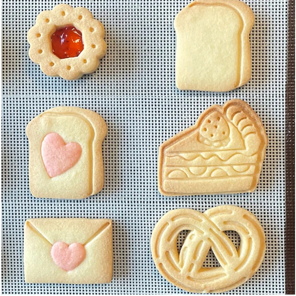 Sandwich Jam Biscuit Mold Stam - Baking Kitchen Diy 评论和价格