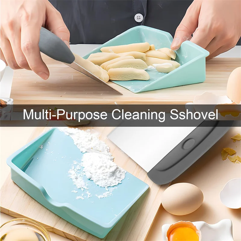 2 IN 1 Bench Scraper Dough Cut - Bench Scraper Dough 评论和价格