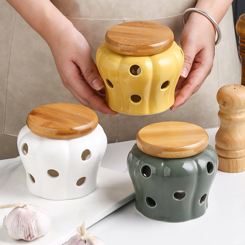 Pumpkin Jar with Lid Hollow Ou - Kitchen Bank 评论和价格