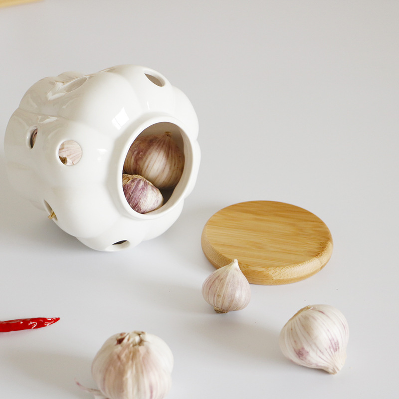 Pumpkin Jar with Lid Hollow Ou - Kitchen Bank 评论和价格