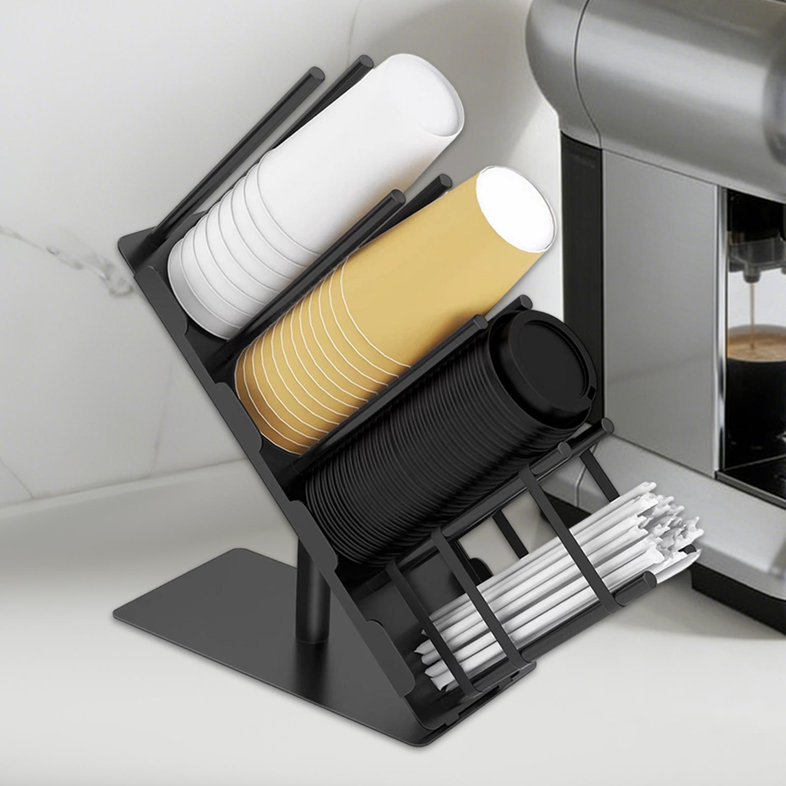 Paper Cup and Lid Holder Stora - Kitchen Cabinet Baking Organizer 评论和价格