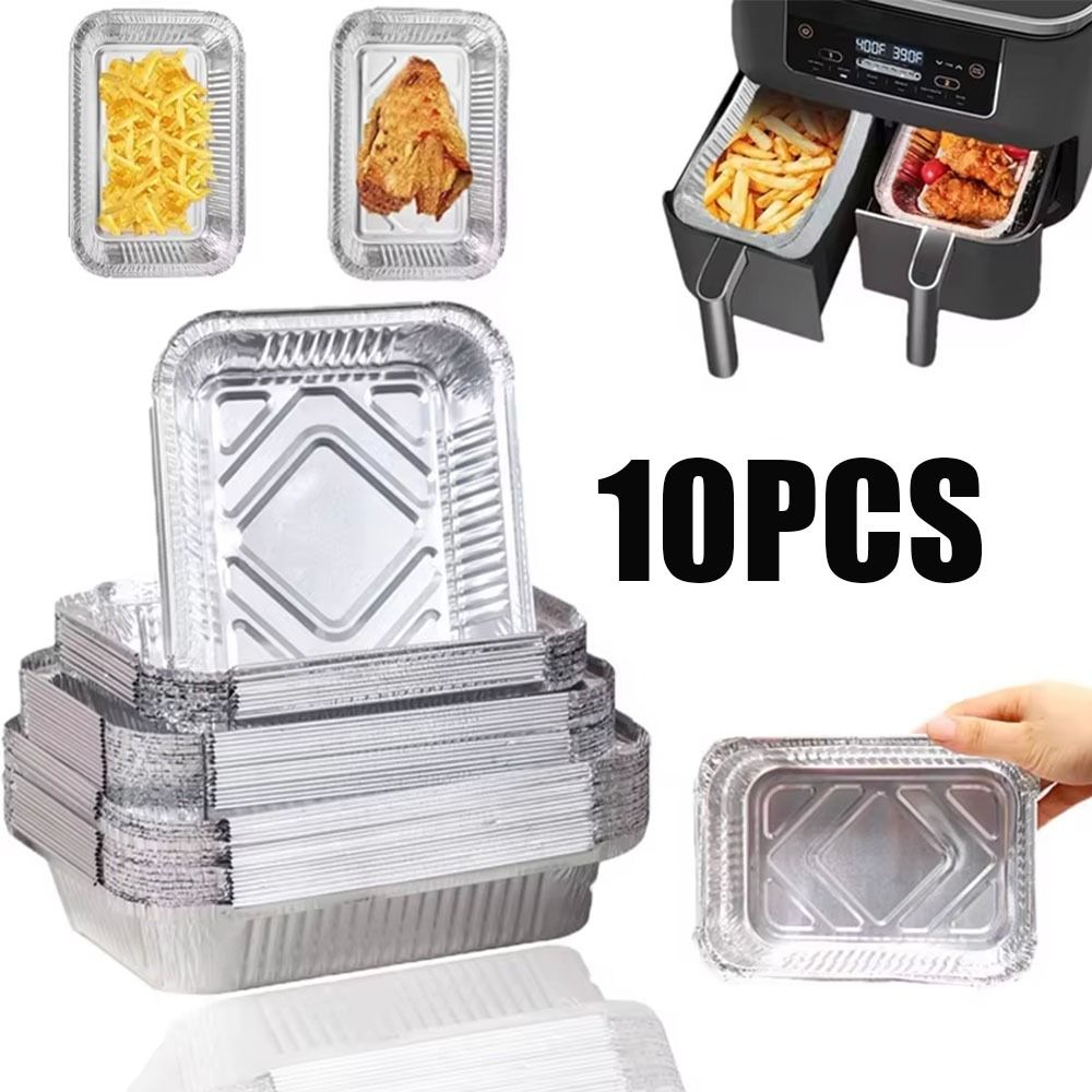 10PCS Disposable Aluminum Foil - Kitchen Oven Baking Pans 评论和价格