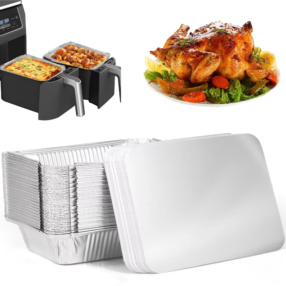 10PCS Disposable Aluminum Foil - Kitchen Oven Baking Pans 评论和价格