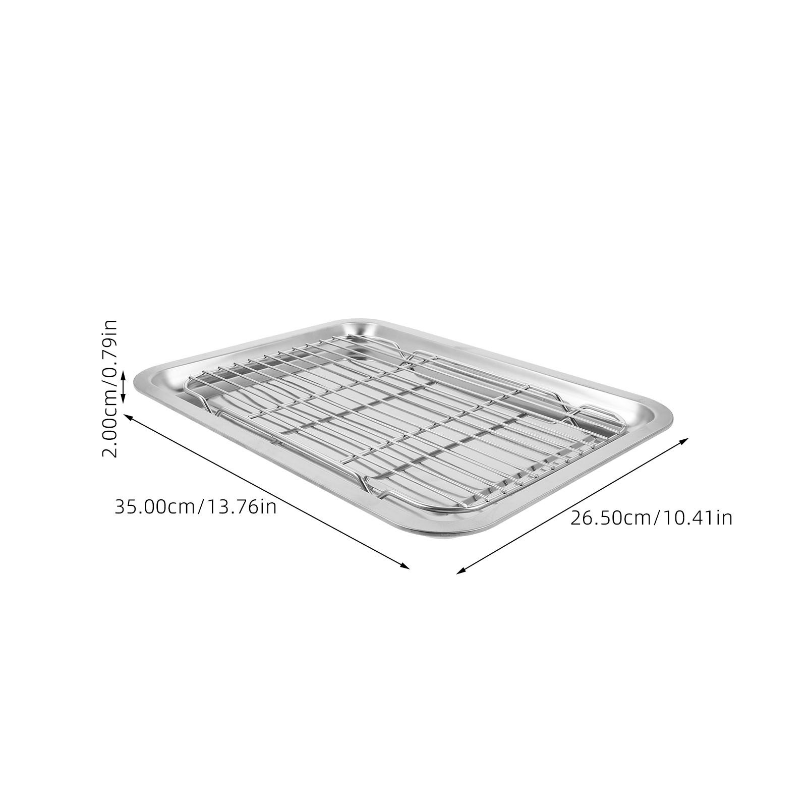 1Set Stainless Steel Wire Baki - Cooling Rack Wire 评论和价格