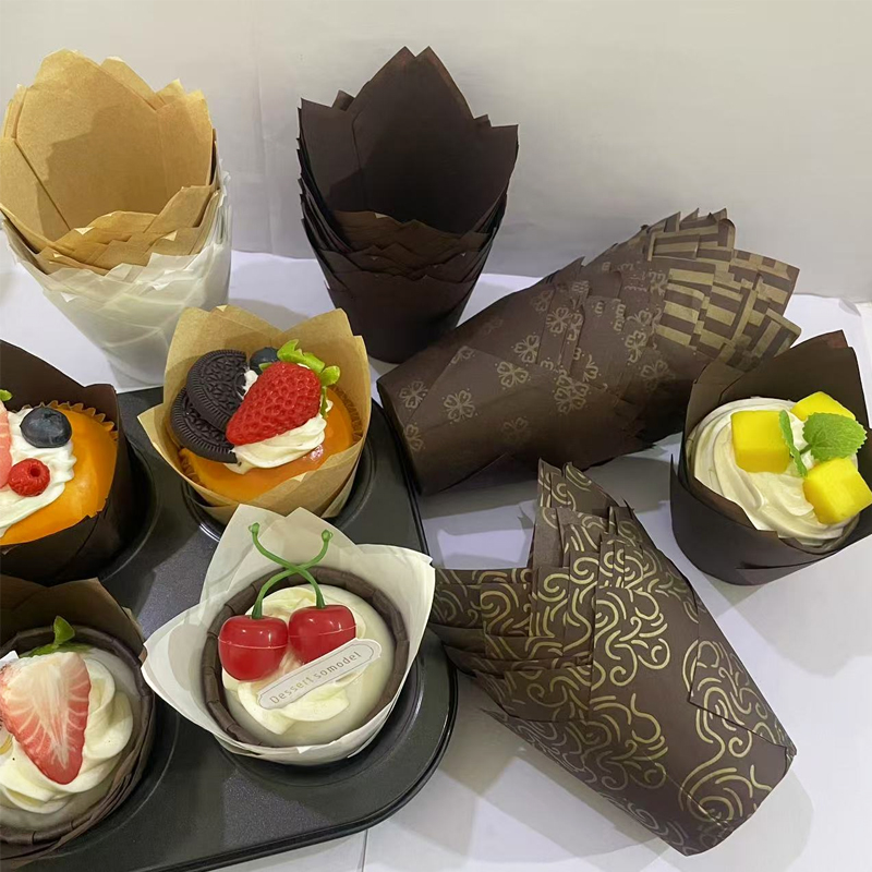 50Pcs/100Pcs/200Pcs Tulip Cake - Kitchen Baking Essentials 评论和价格