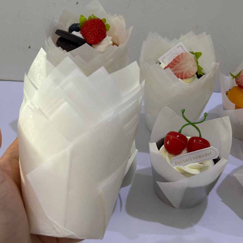 50Pcs/100Pcs/200Pcs Tulip Cake - Kitchen Baking Essentials 评论和价格