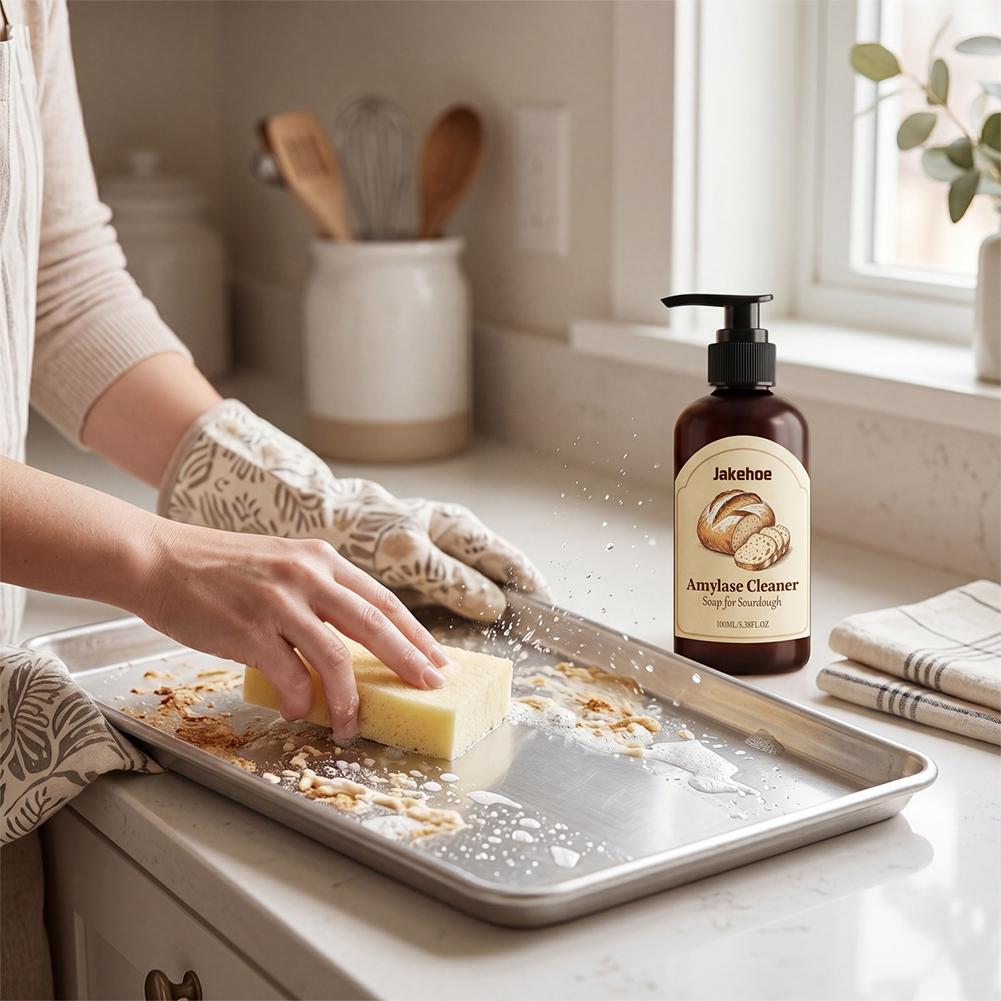 Dough Cleaner Agent for Sourdo - Kitchen Baking Mess 评论和价格