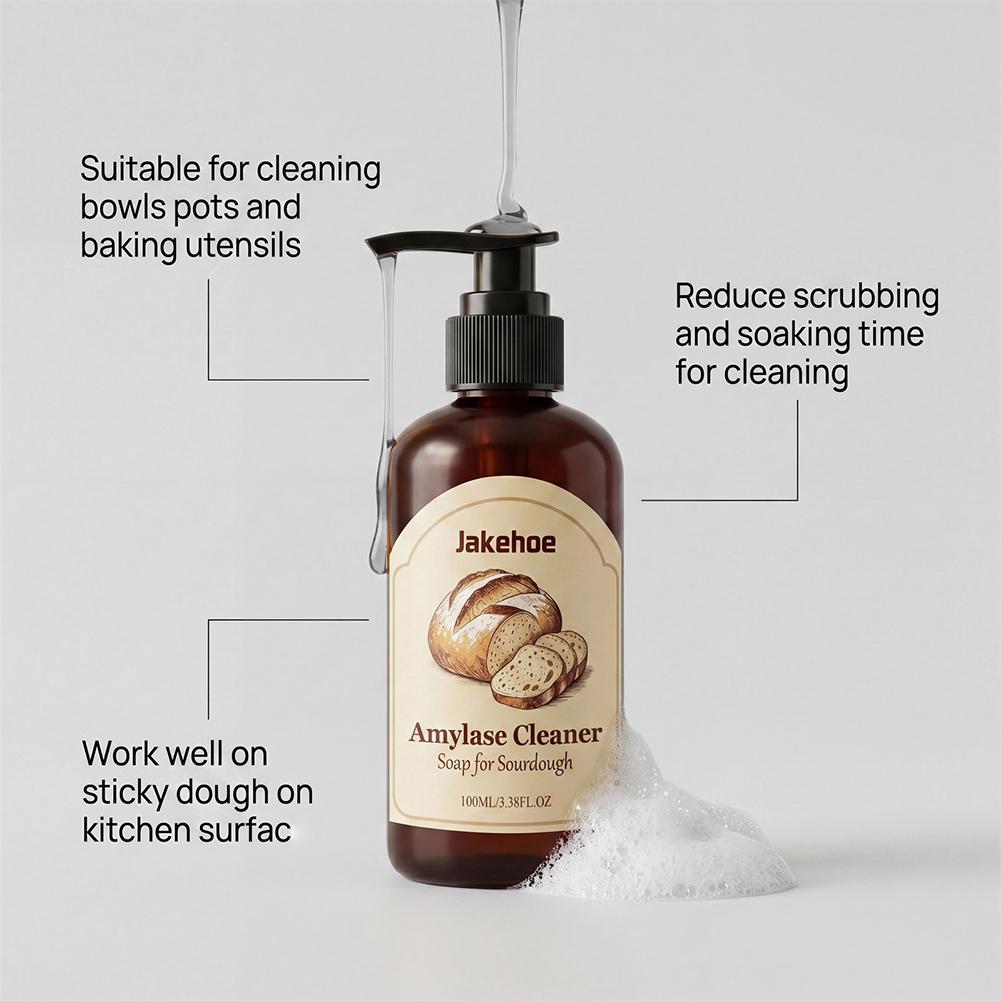 Dough Cleaner Agent for Sourdo - Kitchen Baking Mess 评论和价格