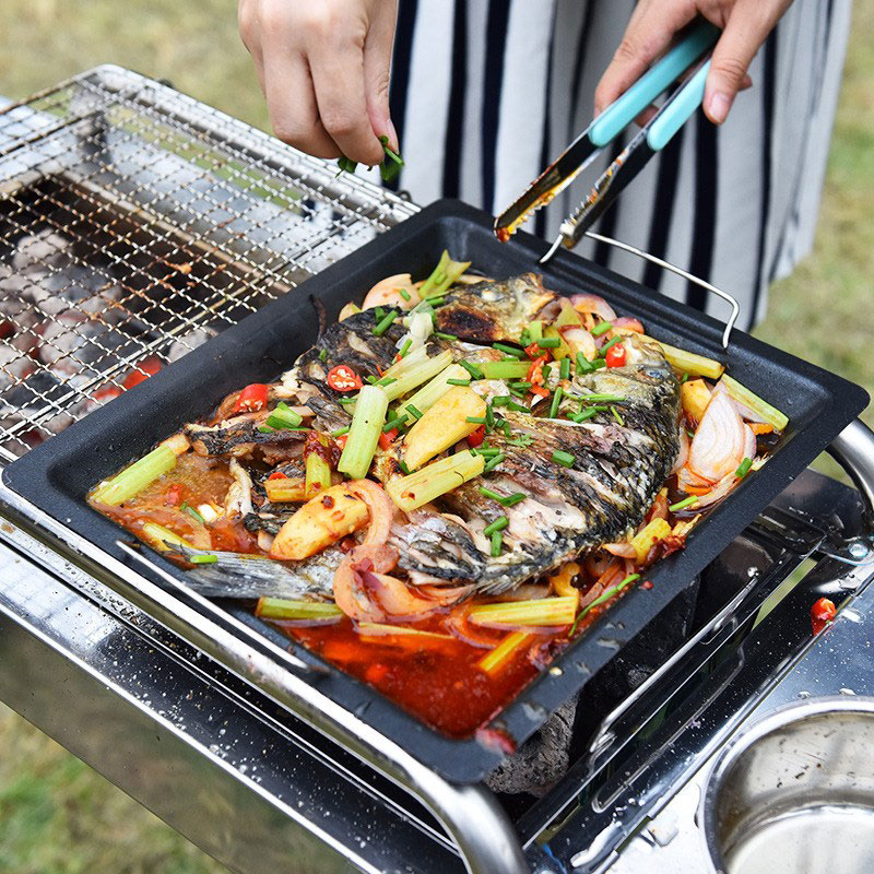 Outdoors Thick Square Grill Pa - Kitchen Oven Baking Pans 评论和价格