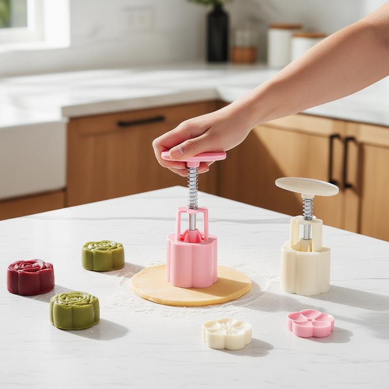 DIY Mooncake Mold 1 Set Plasti - Kitchen Baking Torch 评论和价格