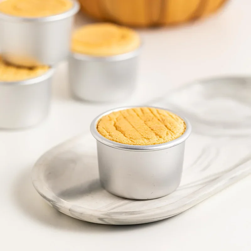 5PCS Mini Cake Mold Removable  - Muffin Tin Nonstick 评论和价格