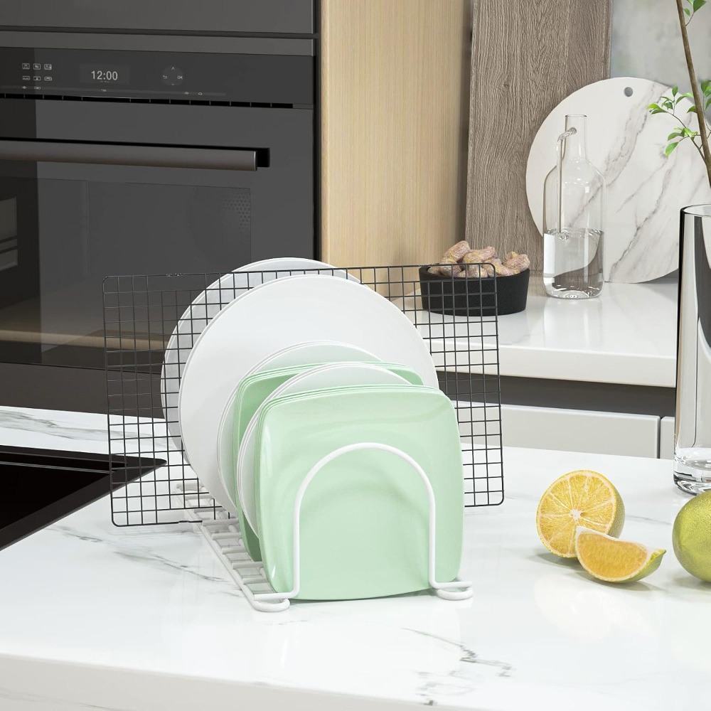 Vertical Dish Organizer for Ca - Kitchen Cabinet Baking Organizer 评论和价格